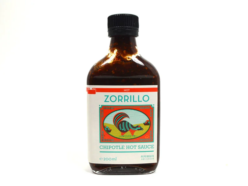 [PPH-HS-ZOR] Peperhuis Zorrillo Chipotle Hotsauce 200ml